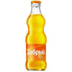 Напиток газ ДОБРЫЙ Апельсин 0,25л ст/б