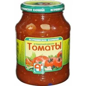 Томаты АСТРАХАНСКОЕ ИЗОБИЛИЕ в томатной мякоти 950г ст/б