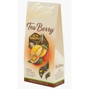 Чай РЧК TEA BERRY зеленый 100г Грезы султана