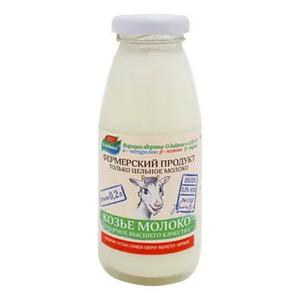 Молоко козье G-BALANCE 3.5-4.8% 0,2л ст/б