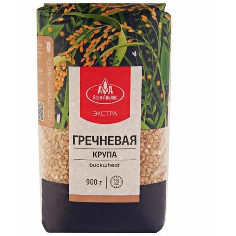 Крупа АГРО-АЛЬЯНС гречневая 900г