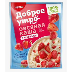 Каша УВЕЛКА овсяная клубника 40г