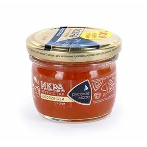 Икра лососевая РУССКОЕ МОРЕ Зернистая 95г ст/б