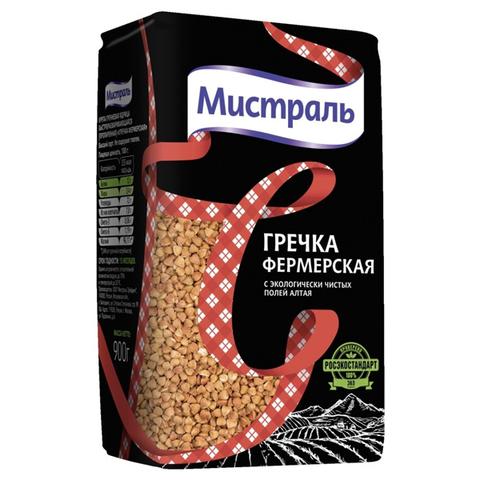 Крупа МИСТРАЛЬ Гречка Фермерская 900г