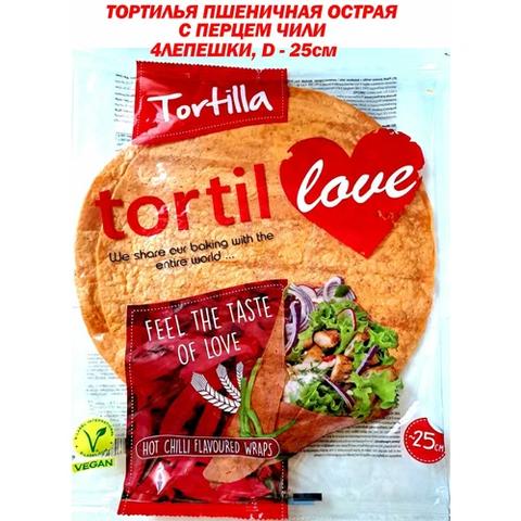 Тортилья ТОРТИЛОВ пшеничная острая 240г