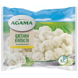 Овощи зам АГАМА цветная капуста с/м 400г