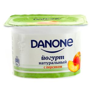 Йогурт ДАНОН 2,9% Персик 110г