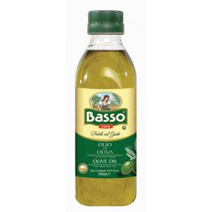 Масло оливковое БАССО 0,25л ст/б 