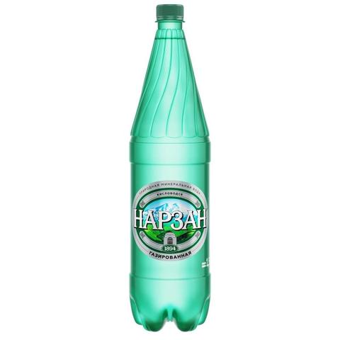 Мин вода НАРЗАН 1,5л газ пл/б
