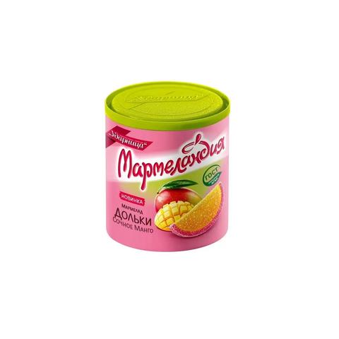 Мармелад УДАРНИЦА Мармеландия сочное манго Дольки 250г