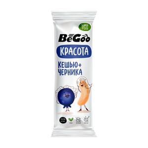 Батончик BEGOO орехово-ягодный 40гр кешью-черника