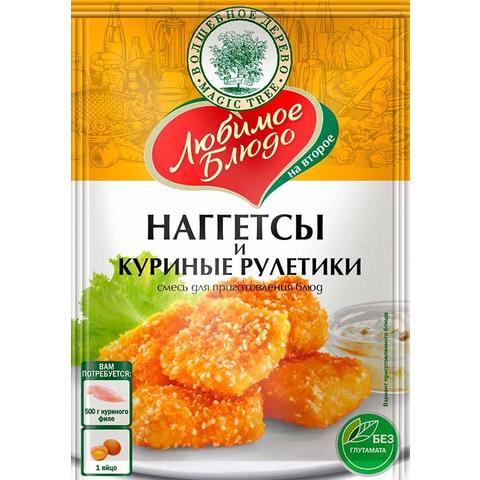 Приправа ВОЛШЕБНОЕ ДЕРЕВО наггетсы и курин рулетики 70г