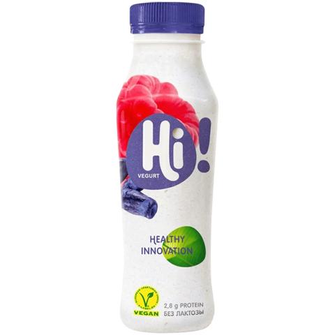 Напиток растительный HI на йогурт закваске 2% 270г Голубика-Смородина