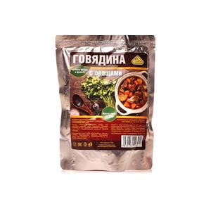 Конс Говядина ТРИ ГУСЯ в с/с с грибами и овощами 250г реторт