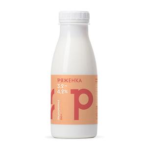 Ряженка БРАТЬЯ ЧЕБУРАШКИНЫ 3,2-4,2% 330г