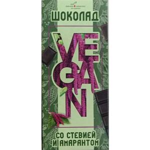 Шоколад ВЕРНОЕ СРЕДСТВО Веган 90г со стевией и с амарантом