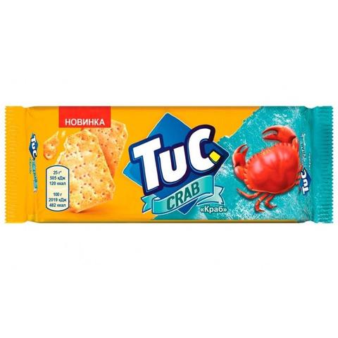 Крекер ТУК 100г краб