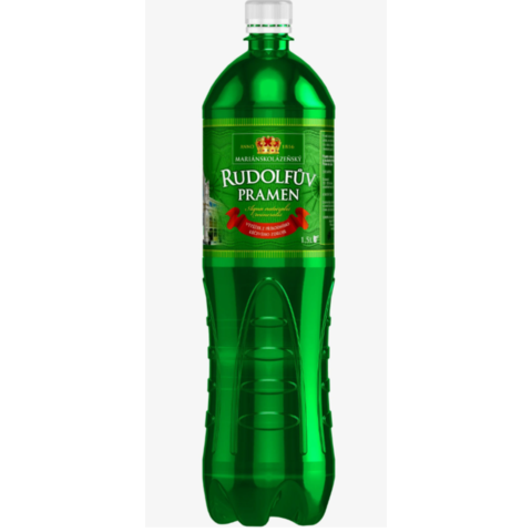 Вода газ Rudolfuv Pramen лечебно-столовая 1.5л