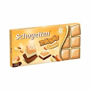 Шоколад SCHOGETTEN белый с карамелью 100г