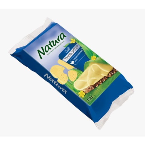 Сыр НАТУРА Тильзитер 45% 180г