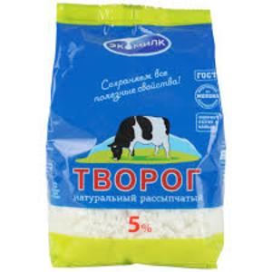 Творог ЭКОМИЛК 5% 350г ф/п
