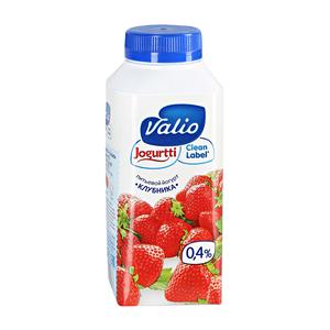 Йогурт пит ВИОЛА Клубника 0,8% 260г