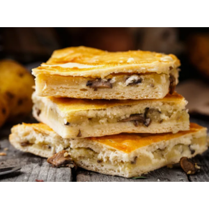 Пирог пост с грибами/картофелем 1кг 