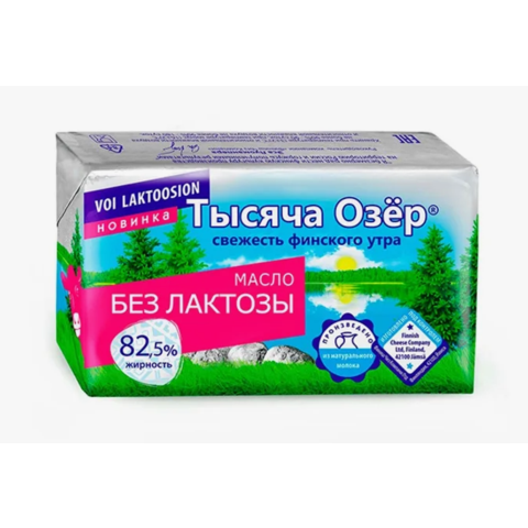 Масло слив ТЫСЯЧА ОЗЕР 82,5% 150г