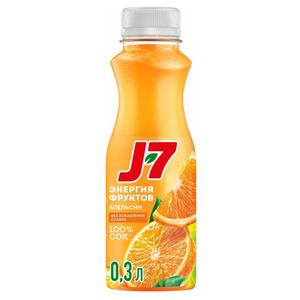 Сок ДЖЕЙ 7 0,3л Апельсин