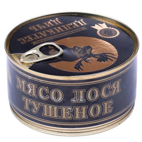 Конс Мясо Лося ДЕЛИКАТЕС ДИЧЬ томленое 325г ж/б