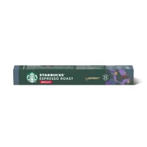 Кофе STARBUCKS Espresso roast decaf 10 капсул