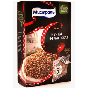 Крупа МИСТРАЛЬ Гречка фермерская 5*80г