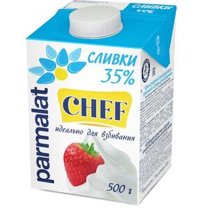 Сливки ПАРМАЛАТ 35% 0,5л для взбивания