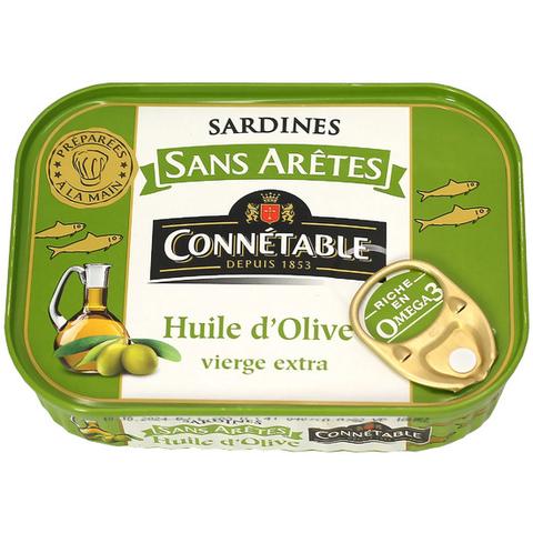 Конс Сардина CONNETABLE оливковое масло первы отжим 140г ключ