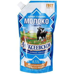 Молоко сгущ АЛЕКСЕЕВСКОЕ 8,5% 100г д/п