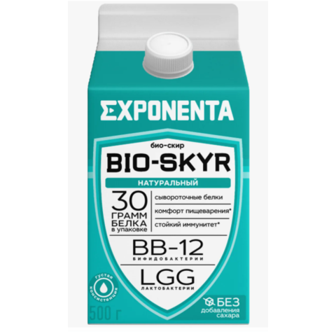 Напиток кислом EXPONENTA БИО СКИР 500г натуральный