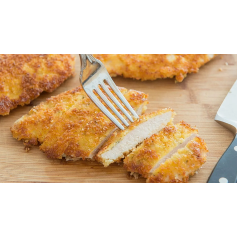 ОТБИВНАЯ ИЗ КУРИЦЫ С ОТРУБЯМИ