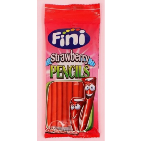 Мармелад жевательный FINI 85г палочки клубника