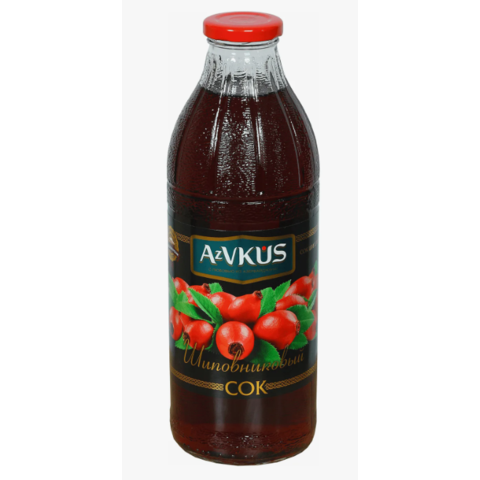 Сок шиповник AZVKUSA 1л с/б