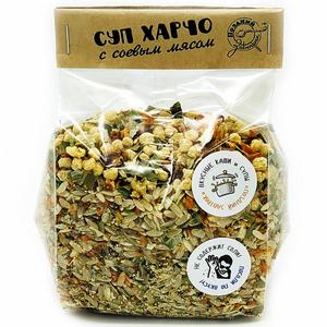 Суп ПОЗДНИЙ ЗАВТРАК Харчо с соевым мясом 250г