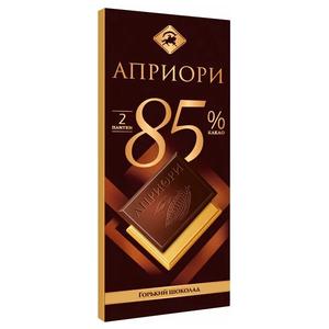 Шоколад АПРИОРИ 100г Горький 85% какао