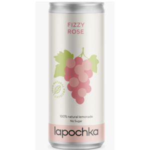 Напиток ЛАПОЧКА Физзи розе 0,33л ж/б