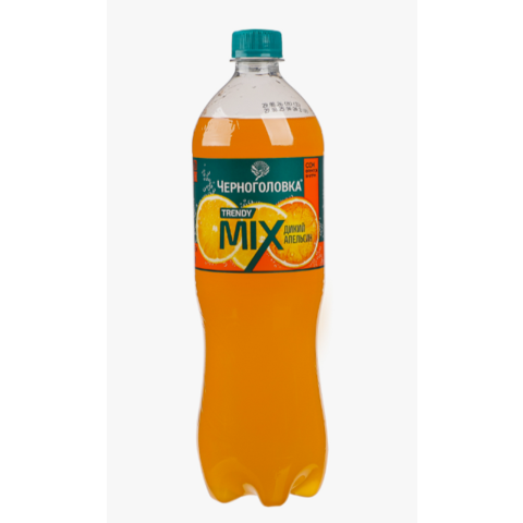 Напиток газ ЧЕРНОГОЛОВКА 1л дикий апельсин
