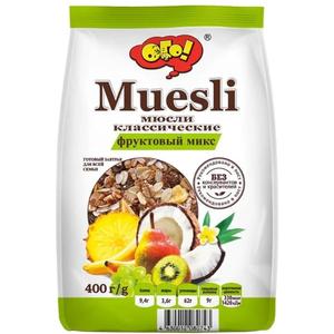 Мюсли ОГО классические 350г фруктовый микс