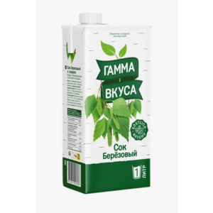 Сок ГАММА Березовый 1л т/п