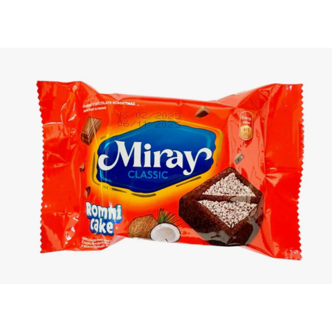 Кекс МИРЭЙ шоколадный с кокос посыпкой 45г 