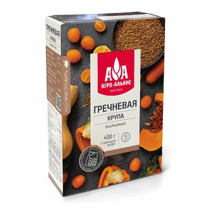 Крупа АГРО-АЛЬЯНС гречневая 5*80г 400г