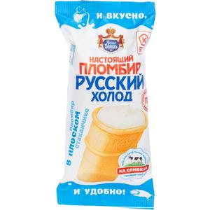 Мороженое РУССКИЙ ХОЛОД Пломбир ванильный 80г