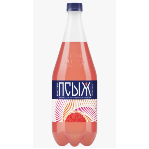 Напиток газ ПСЫЖ 1л Биттер грейпфрут