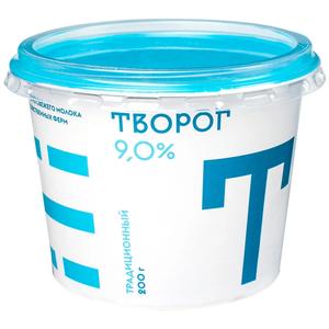 Творог БРАТЬЯ ЧЕБУРАШКИНЫ 9% 200г стакан